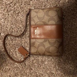 Small coach wristlet/Coin purse